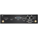 Shuttle XPC slim Barebone DS50U, Intel Celeron 7305, 2x LAN (1x 2.5Gbit ,1x 1Gbit), 1xCOM,1xHDMI,1xDP, 1x VGA, fanless, fonctionnement permanent 24/7 Noir, Intel Celeron 7305, 2x LAN (1x 2.5Gbit ,1x 1Gbit), 1xCOM,1xHDMI,1xDP, 1x VGA, fanless, fonctionnement permanent 24/7, 1,3L mini PC, Mini PC type barebone, DDR5-SDRAM, PCI Express, Série ATA III, Ethernet/LAN, 90 W