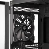 SilverStone SETA H1 boîtier midi tower Noir | 2x USB-A | 1x USB-C | RGB | Window