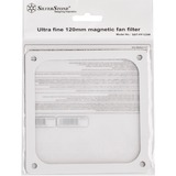 SilverStone SST-FF123W pièce et accessoire pour systèmes de refroidissement d'ordinateurs, Filtre à poussière Blanc, Blanc, 120 mm, 1,5 mm, 120 mm, 13,6 g