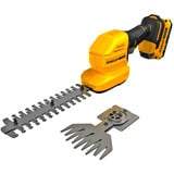 Stanley Taille-herbe/-arbustes sans fil, 18 Volt, Ciseaux à buisson Noir/Jaune
