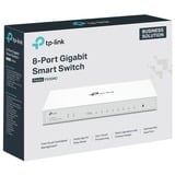 TP-Link Festa FS308G Géré L2/L2+ Gigabit Ethernet (10/100/1000) Connexion Ethernet, supportant l'alimentation via ce port (PoE) Blanc, Switch Géré, L2/L2+, Gigabit Ethernet (10/100/1000), Connexion Ethernet, supportant l'alimentation via ce port (PoE), Montage mural