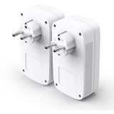 TP-Link TL-PA8033P KIT Adaptateur réseau CPL 1300 Mbit/s Ethernet/LAN Blanc 2 pièce(s), Powerline 1300 Mbit/s, IEEE 1901, IEEE 802.3, IEEE 802.3ab, IEEE 802.3u, Type E / F, Gigabit Ethernet, 10,100,1000 Mbit/s, HomePlug AV2