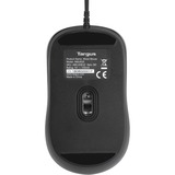 Targus USB optique à 3 boutons, Souris Noir, 1000 dpi
