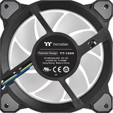 Thermaltake Riing Quad 14 RGB Radiator Fan TT Premium Edition Single Fan Pack, Ventilateur de boîtier Noir