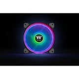 Thermaltake Riing Quad 14 RGB Radiator Fan TT Premium Edition Single Fan Pack, Ventilateur de boîtier Noir
