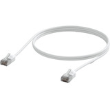 Ubiquiti UACC-Cable-Patch-Outdoor-C6A-3M-W, Câble Blanc