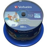 Verbatim 43812 disque vierge Blu-Ray BD-R 25 Go 50 pièce(s), Disques Blu-ray 25 Go, BD-R, Fuseau, 50 pièce(s)