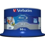 Verbatim 43812 disque vierge Blu-Ray BD-R 25 Go 50 pièce(s), Disques Blu-ray 25 Go, BD-R, Fuseau, 50 pièce(s)