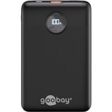 goobay Powerbank Compact 10 000 mAh Noir