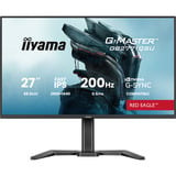 iiyama G-Master GB2771QSU-B1 Red Eagle 27" Moniteur gaming Noir (Mat), 1x DisplayPort, 2x HDMI, 2x USB-C, 2x USB-A, 200 Hz, 68,6 cm (27"), 2560 x 1440 pixels, Wide Quad HD, Noir