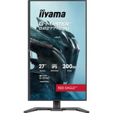 iiyama G-Master GB2771QSU-B1 Red Eagle 27" Moniteur gaming Noir (Mat), 1x DisplayPort, 2x HDMI, 2x USB-C, 2x USB-A, 200 Hz, 68,6 cm (27"), 2560 x 1440 pixels, Wide Quad HD, Noir