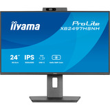 iiyama ProLite XB2497HSNH-B1 23.8" Moniteur Noir (Mat), 1x DisplayPort, 1x HDMI, 3x USB-C, 2x USB-A, 1x RJ-45, 60,5 cm (23.8"), 1920 x 1080 pixels, Full HD, Noir