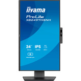 iiyama ProLite XB2497HSNH-B1 23.8" Moniteur Noir (Mat), 1x DisplayPort, 1x HDMI, 3x USB-C, 2x USB-A, 1x RJ-45, 60,5 cm (23.8"), 1920 x 1080 pixels, Full HD, Noir