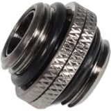 Alphacool Double raccord emboîtable ES G1/4 mâle à G1/4 mâle pivotant, Connecteur Noir