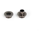 Alphacool Double raccord emboîtable ES G1/4 mâle à G1/4 mâle pivotant, Connecteur Noir