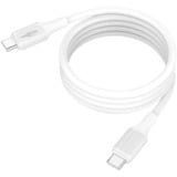 Ansmann Câble en silicone USB-C vers USB-C Blanc