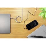 Ansmann Câble en silicone USB-C vers USB-C Blanc