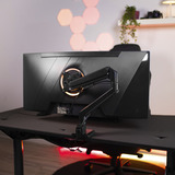 Arozzi Alzare Neo Single, Support de moniteur Noir