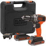 BLACK+DECKER BCD003ME2K-QW, Perceuse à percussion Orange/Noir