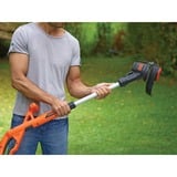 BLACK+DECKER Coupe-herbe sans fil ST1823, 18Volt, Coupe-bordures Orange/Noir, (orange/noir, batterie Li-Ion (1,5Ah))