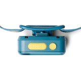 Black Diamond Wiz Kid Lampe Frontale, Lumière LED Turquoise/Jaune