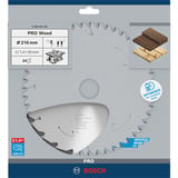 Bosch 2 608 837 724 lame de scie circulaire 21,6 cm 1 pièce(s) Bois dur, Bois tendre, 21,6 cm, 3 cm, 1,2 mm, 7000 tr/min, 1,7 mm