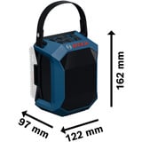 Bosch GPB 18V-1 C, Haut-parleur Bleu/Noir