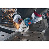 Bosch GWS 18V-15 SC meuleuse d'angle 12,5 cm 9800 tr/min 1,3 kg Bleu/Noir, 9800 tr/min, 12,5 cm, Batterie, 8 Ah, 1,3 kg, Moteur sans balai