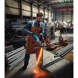 Bosch GWS 22-180 J meuleuse d'angle 18 cm 8500 tr/min 2200 W 5,3 kg Bleu, 8500 tr/min, 18 cm, Secteur, 5,3 kg