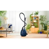 Bosch Serie 4 BGD38BU2 Aspirateur 4 L Aspirateur sans sac Sec 600 W Sac à poussière Bleu foncé, 600 W, Aspirateur sans sac, Sec, Sac à poussière, 4 L, PureAir