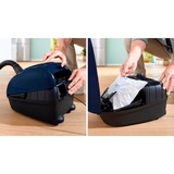 Bosch Serie 4 BGD38BU2 Aspirateur 4 L Aspirateur sans sac Sec 600 W Sac à poussière Bleu foncé, 600 W, Aspirateur sans sac, Sec, Sac à poussière, 4 L, PureAir