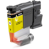 Brother LC521Y Cartouche d'encre originale - Jaune Jaune, 1 pièce(s), 500 pages, Paquet unique