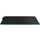 Chieftronic Chieftronic Halo Noir, Tapis de souris gaming Noir, Noir, Monochromatique, Vêtement, Plastique, Caoutchouc, Multicolore, Base antidérapante