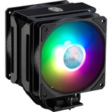 Cooler Master MasterAir MA612 Stealth ARGB Processeur Refroidisseur 12 cm, Refroidisseur CPU Noir, Refroidisseur, 12 cm, 650 tr/min, 1800 tr/min, 27 dB, 62 cfm
