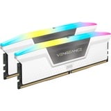 Corsair 32 Go DDR5-6200 Kit, Mémoire vive Blanc, CMH32GX5M2B6200C36W, Vengeance RGB, XMP 3.0