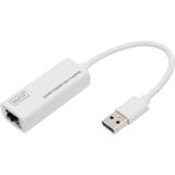 Digitus Adaptateur Gigabit Ethernet USB 3.0, Carte réseau Blanc, Blanc, Chine, Windows 7, Vista, XP and Mac OS 10.6/10.7, IEEE 802.3, IEEE 802.3ab, IEEE 802.3az, IEEE 802.3u