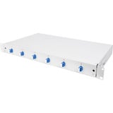 Digitus Boîte de fusion LWL, équipée, LC, OS2, Boîte de raccordement Gris