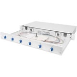 Digitus Boîte de fusion LWL, équipée, LC, OS2, Boîte de raccordement Gris