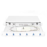 Digitus Boîte de fusion LWL, équipée, LC, OS2, Boîte de raccordement Gris