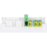 Digitus Boîtier FTTH avec 2 x coupleurs LC/APC DX avec obturateur Blanc