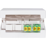 Digitus Boîtier FTTH avec 2 x coupleurs LC/APC DX avec obturateur Blanc