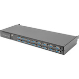 Digitus Kit de mise à niveau pour switch KVM modulaire 16 ports VGA Noir