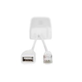 Digitus Séparateur PoE USB-A 5V Blanc