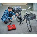 EINHELL Compresseur sans fil TE-AC 36/8 Li OF Set - Solo, 36 Volts (2x18V) Rouge