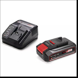 EINHELL Power X-Change Tronçonneuse à batterie GE-PS 18/15 Li Kit sac, 18 Volts, Scie de taille Noir/Rouge