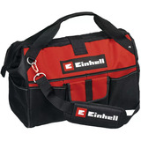 EINHELL Power X-Change Tronçonneuse à batterie GE-PS 18/15 Li Kit sac, 18 Volts, Scie de taille Noir/Rouge