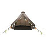 Easy Camp Vaulen Tipi, pour 7 personnes, Tente Marron