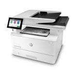 HP LaserJet Enterprise Imprimante multifonction M430f Gris/Noir, Laser, Impression mono, 1200 x 1200 DPI, Copie simple, A4, Blanc