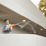 Hasbro NERF SuperSoaker Twister, Pistolet à eau Bleu/Blanc