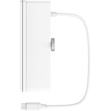 Hyper Hub USB-C HyperDrive 6-en-1 pour iMac 24″. Blanc